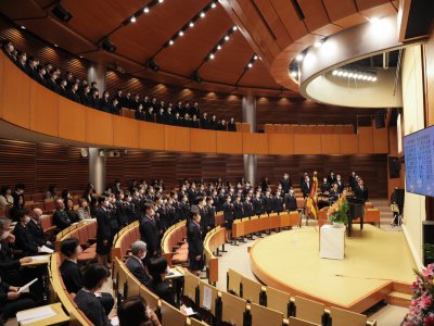 「志」を貫いて！衛生看護専攻科入学式