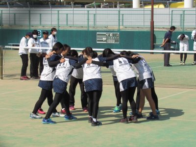 ソフトテニス部が県高等学校新人体育大会で3位入賞しました