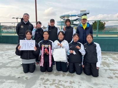 ソフトテニス部が九十九島カップで２連覇を達成！
