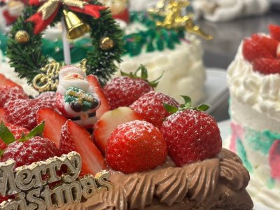 クリスマスケーキ作りに挑戦！！