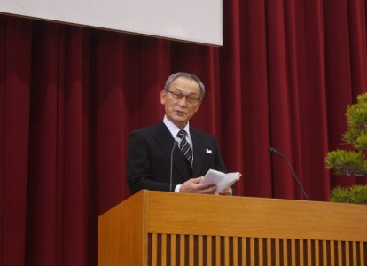 学校長式辞