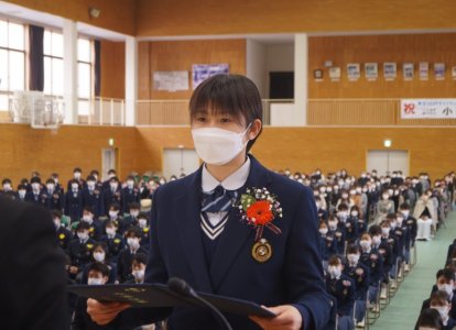 普通科進学コース （代表：堤 貴和子 さん）