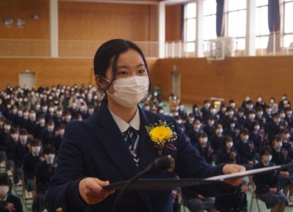 普通科キャリアデザインコース（代表：馬場﨑 ひなた さん）