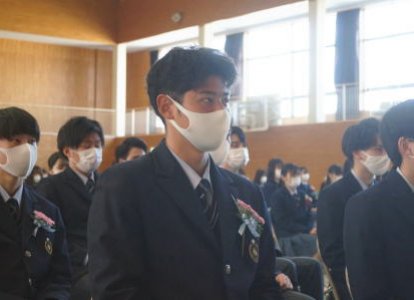 卒業式の様子