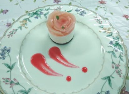 白桃ヨーグルトムース