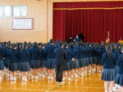 平成３１年度第1学期　始業式が行われました。