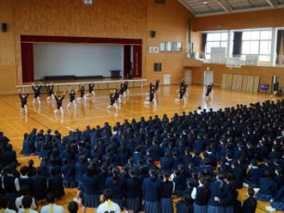 クラブ紹介がおこなわれました