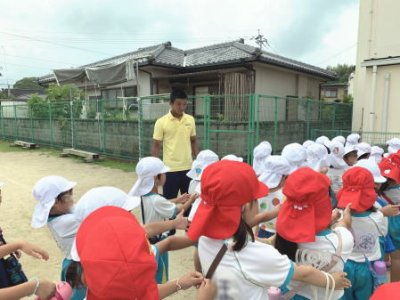 幼稚園体験実習を行いました。