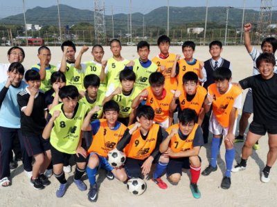 令和元年　九文高校男子サッカー部が始動しました！