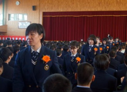第６７回卒業証書授与式