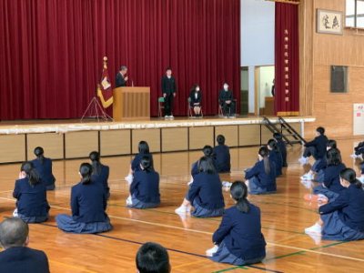 令和２年度始業式（第２学年）