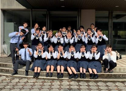 吹奏楽部 集合写真