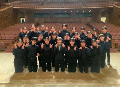 吹奏楽部 集合写真