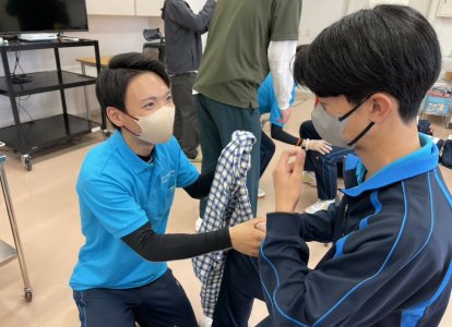 更衣の支援に関する講座③