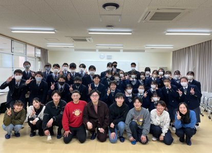 Sコース 高大連携授業の様子 (3)