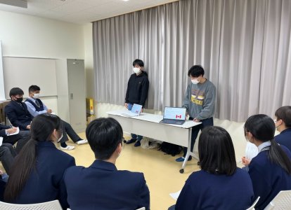 Sコース 高大連携授業の様子 (4)
