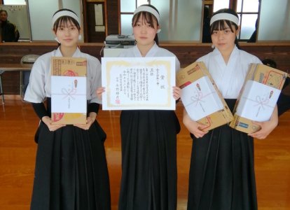 長崎県遠的大会【3位入賞】