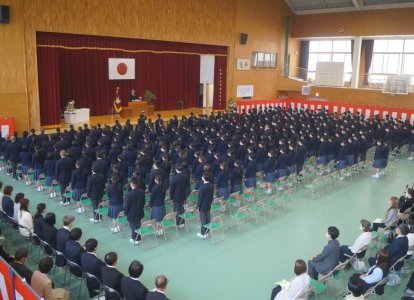 入学式の様子 (2)