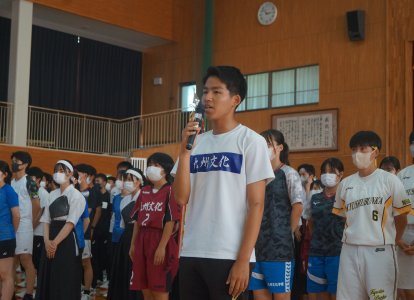 駅伝部主将の山口くん