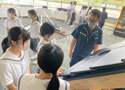 F-WAVEでの様子①