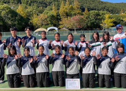 県新人戦団体2位