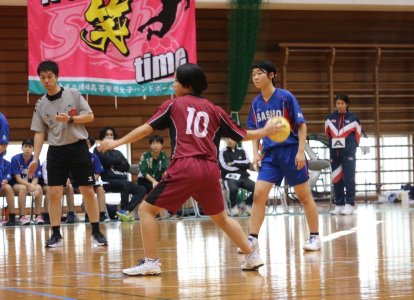 長崎県新人大会ハンドボール競技①