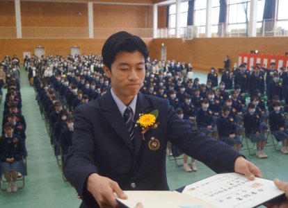 保育福祉科福祉コース代表[青木 輝琉さん]