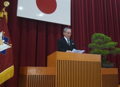 学校長の式辞