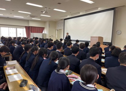 修学旅行結団式②