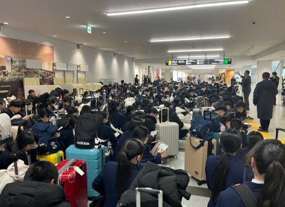 修学旅行1日目_空港にて②