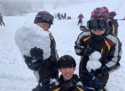 修学旅行2日目_ゲレンデにて③