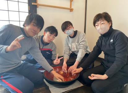 修学旅行3日目_蕎麦打ち体験⑤