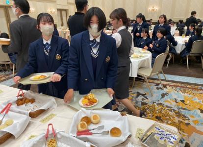 修学旅行5日目_ホテルでの朝食④