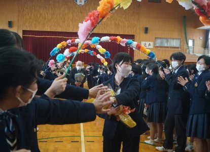 お見送り②
