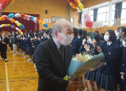 お見送り③