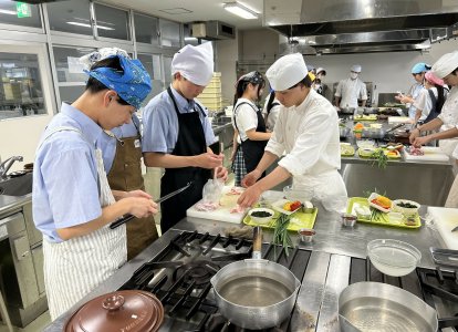 調理実習③