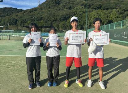 県新人戦入賞者