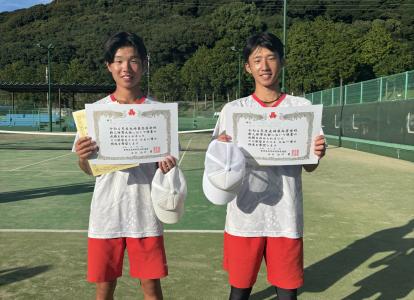 県新人戦個人3位