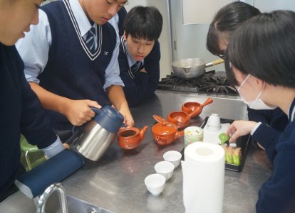 お茶の淹れ方教室⑧