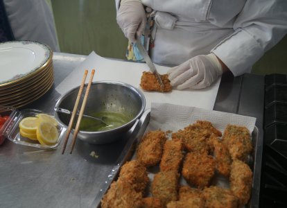 保護者招待お食事会⑤