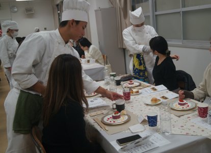 保護者招待お食事会⑪
