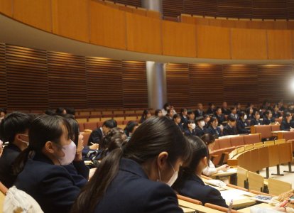 進路報告会①