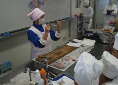 お魚教室④