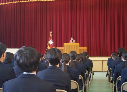 同窓会入会式②