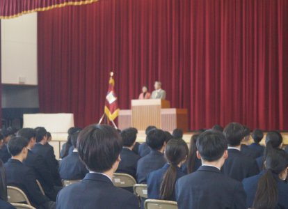 同窓会入会式③
