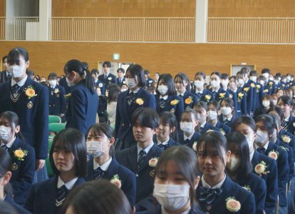 卒業証明書授与⑦