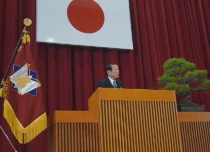 卒業証明書授与⑯