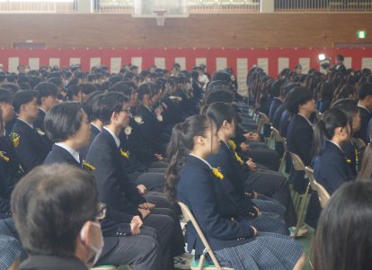 卒業証明書授与⑲