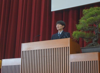 卒業証明書授与㉖
