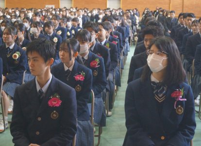 卒業証明書授与㉙
